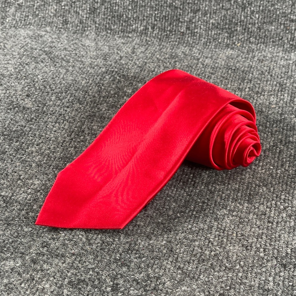 *Geoffrey Beene Men’s Scarlett Red 100% Silk